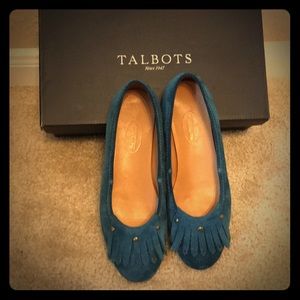 Talbots suede flats